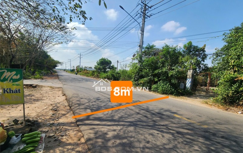 NGÂN HÀNG THANH LÝ NHÀ MT 12M, ĐƯỜNG NHỰA 8M, DT 1116M2, PHÚ GIÁO BD